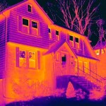 Η θερμική απεικόνιση μπορεί να προσφέρει χρήσιμες πληροφορίες για την απώλεια θερμότητας των κτιρίων, επιτρέποντας στους ιδιοκτήτες να επικεντρώσουν τις προσπάθειές τους στην πιο αποτελεσματική μόνωση.